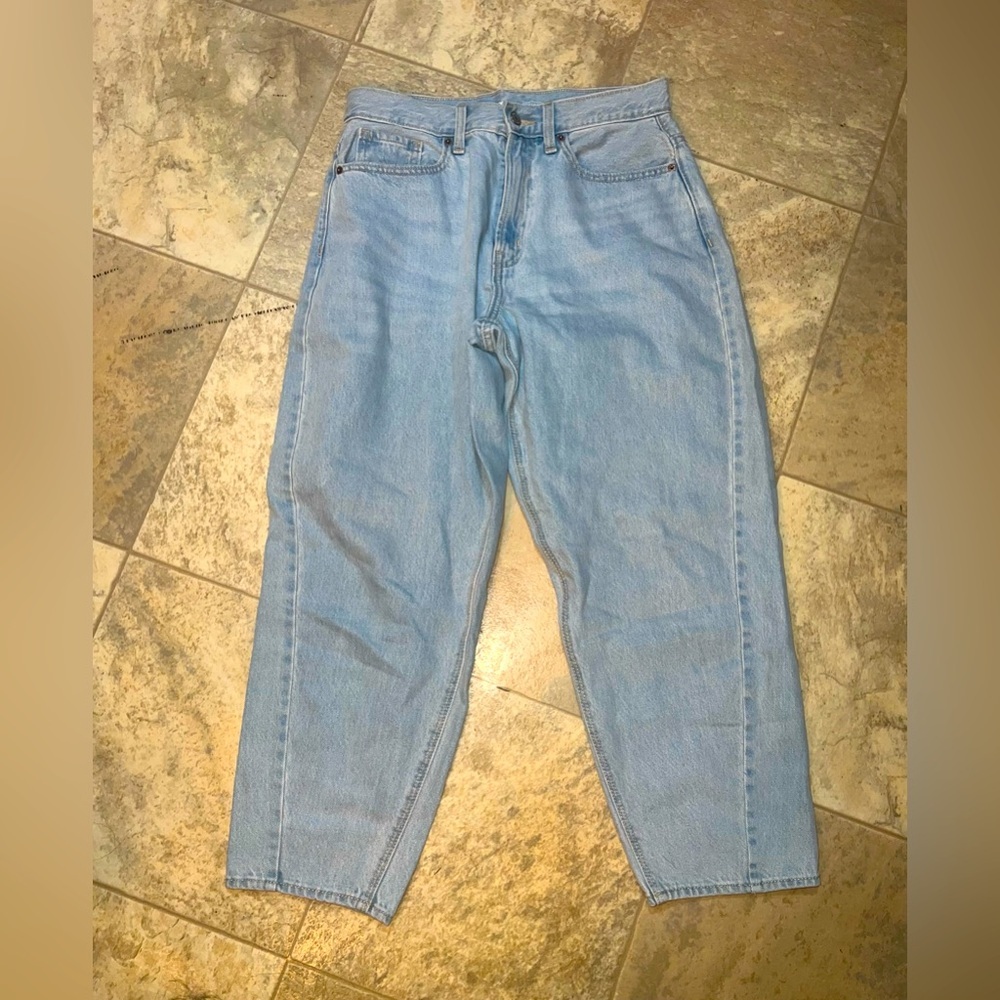 Women Light Blue Jeans old navy size 10